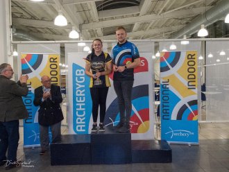 Layla - Part of the Southern Counties Archery Society Winning Team at the National Indoor Championships 2019